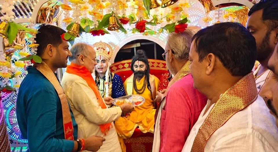 Mainpuri News:धूमधाम से निकाली गई मर्यादा पुरुषोत्तम श्रीराम की बारात