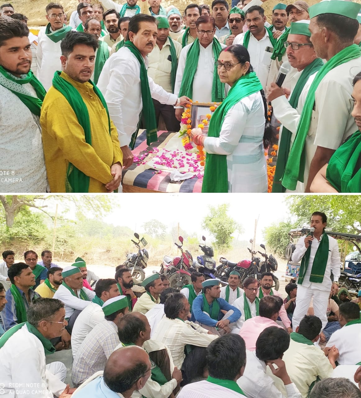 गुरसहायगंज-पुण्यतिथि पर याद किए गए स्व महेंद्र सिंह टिकैत