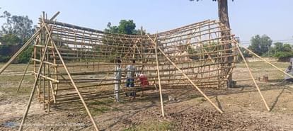 Hathras News:दशहरा पर पचास किलो वजन की हरित आतिशबाजी के साथ जलेगा रावण का पुतला